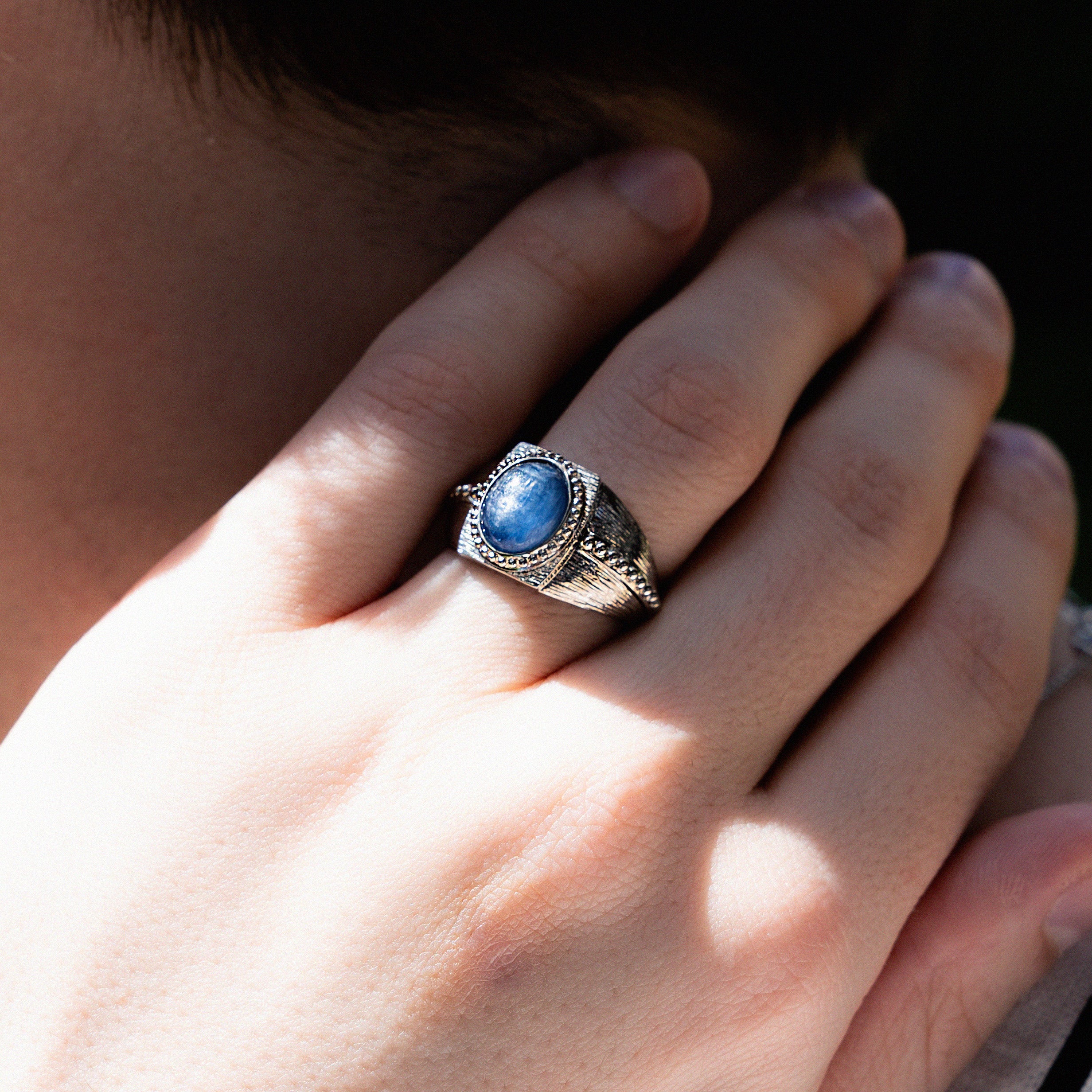 Ocean Kyanite Ring