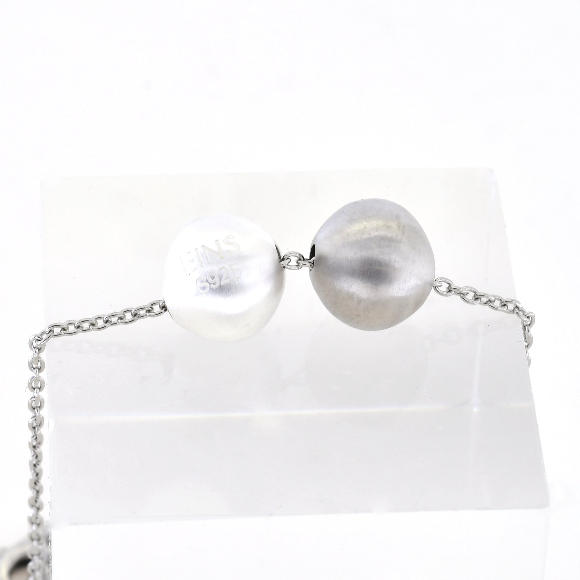 TOMOYUKI IWANAMI - Chain x Black Pearl Bracelet
