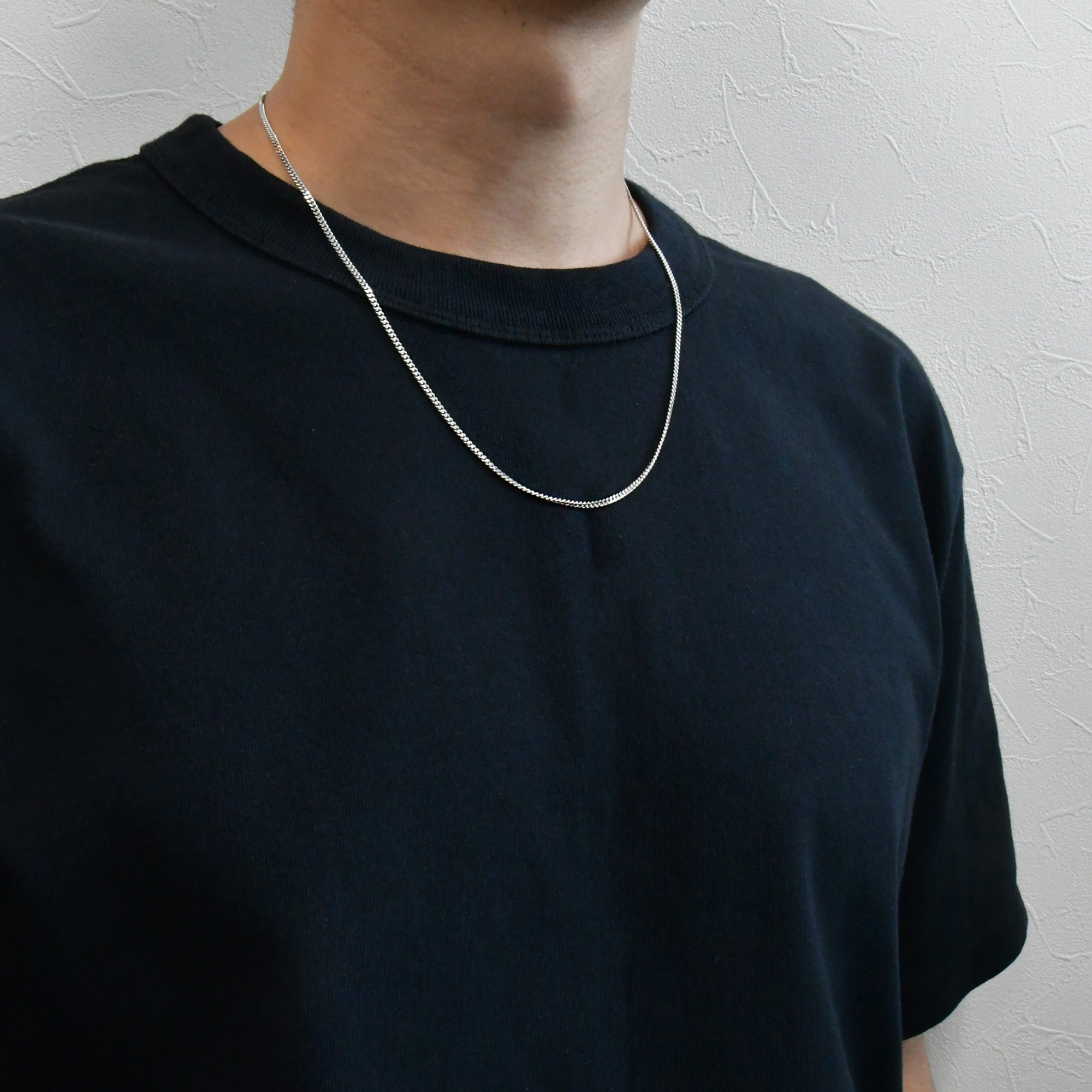 カーブ ネックレス 50cm