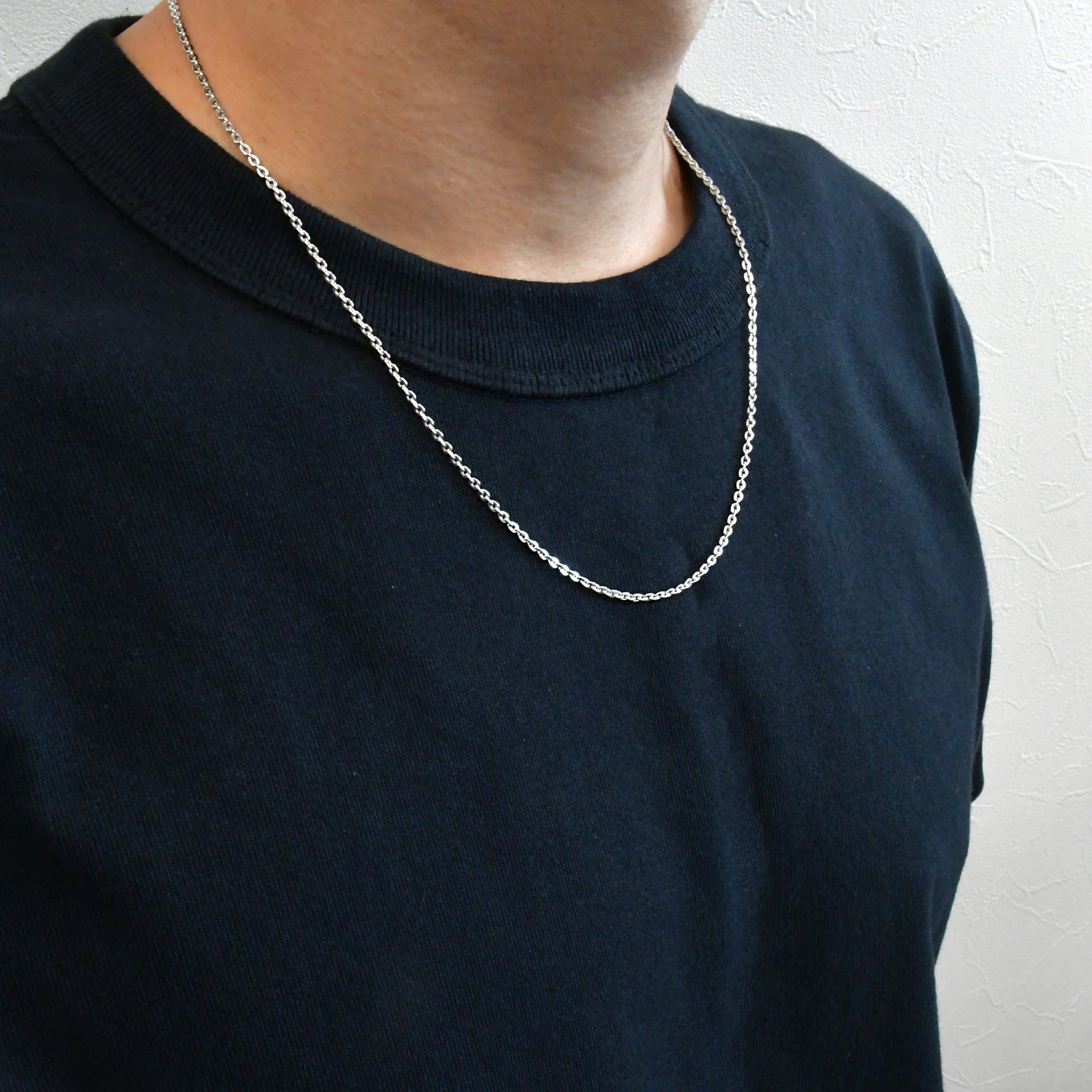 Cable necklace 50cm