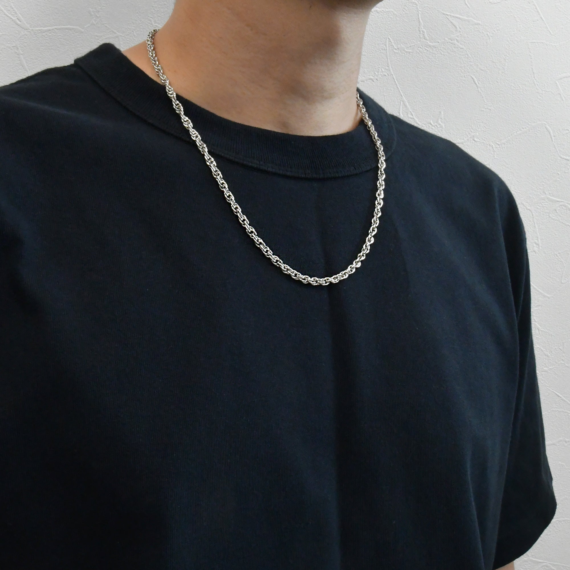 ツイスト MID ネックレス 50cm