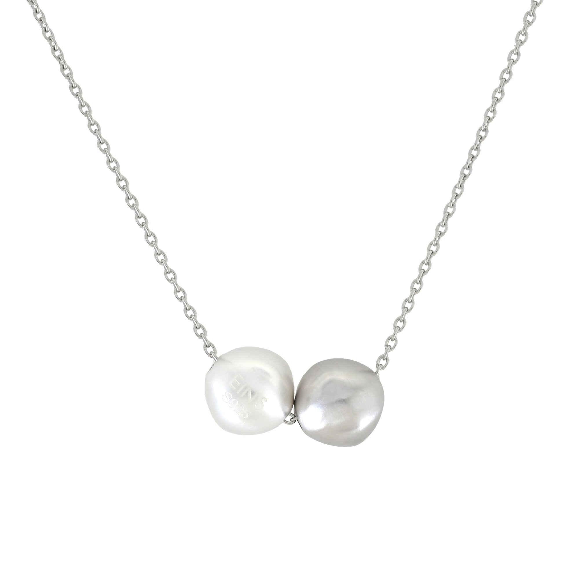 TOMOYUKI IWANAMI Chain x Black Pearl Necklace II
