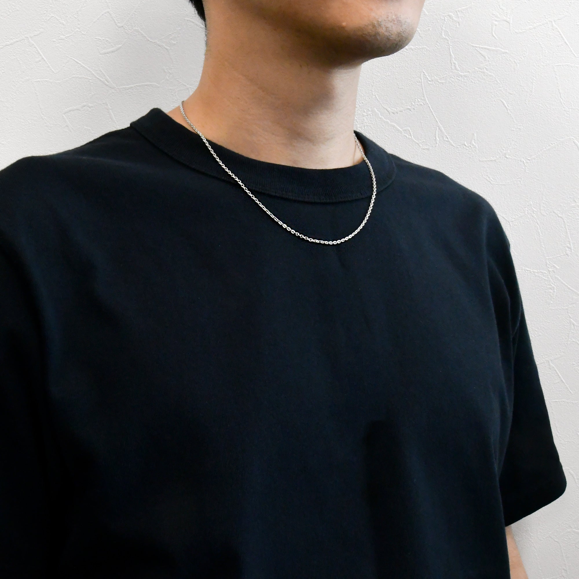 ケーブル ネックレス 45cm