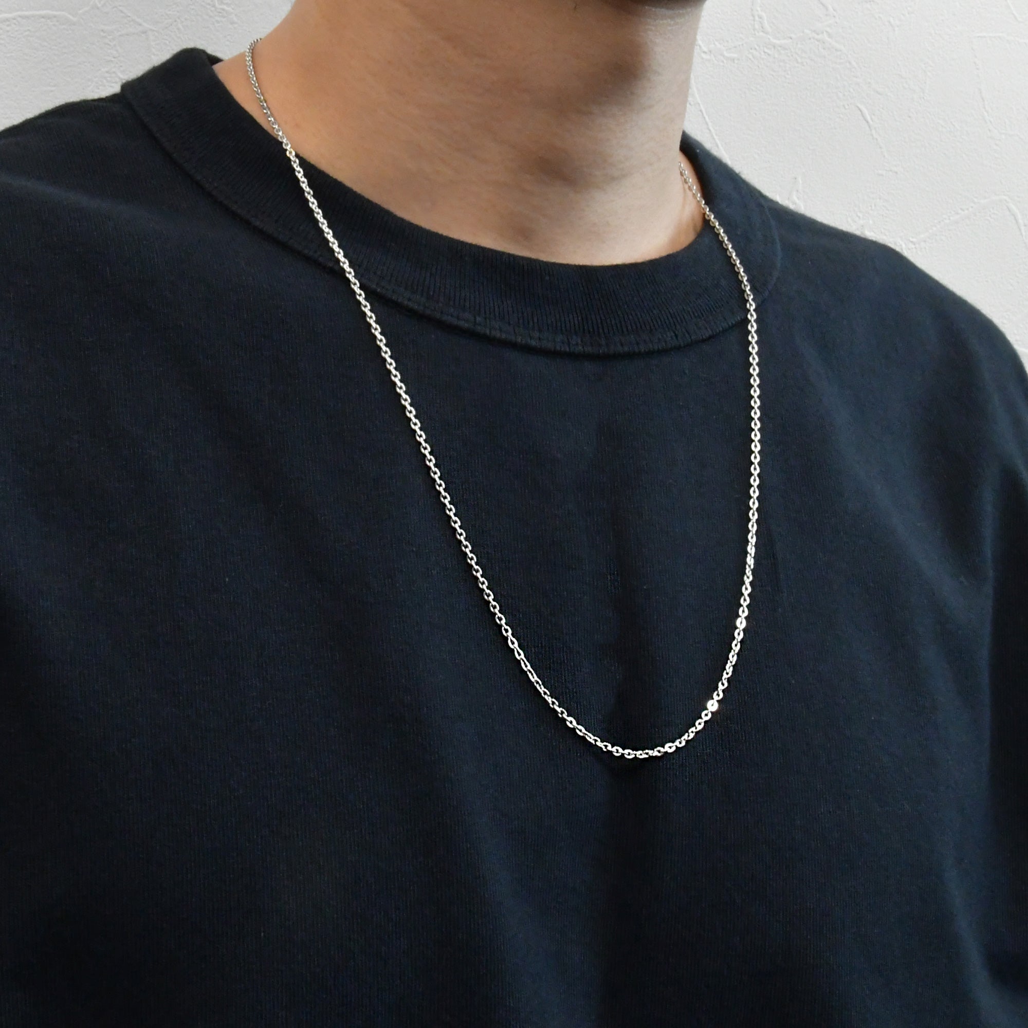 ケーブル ネックレス 60cm