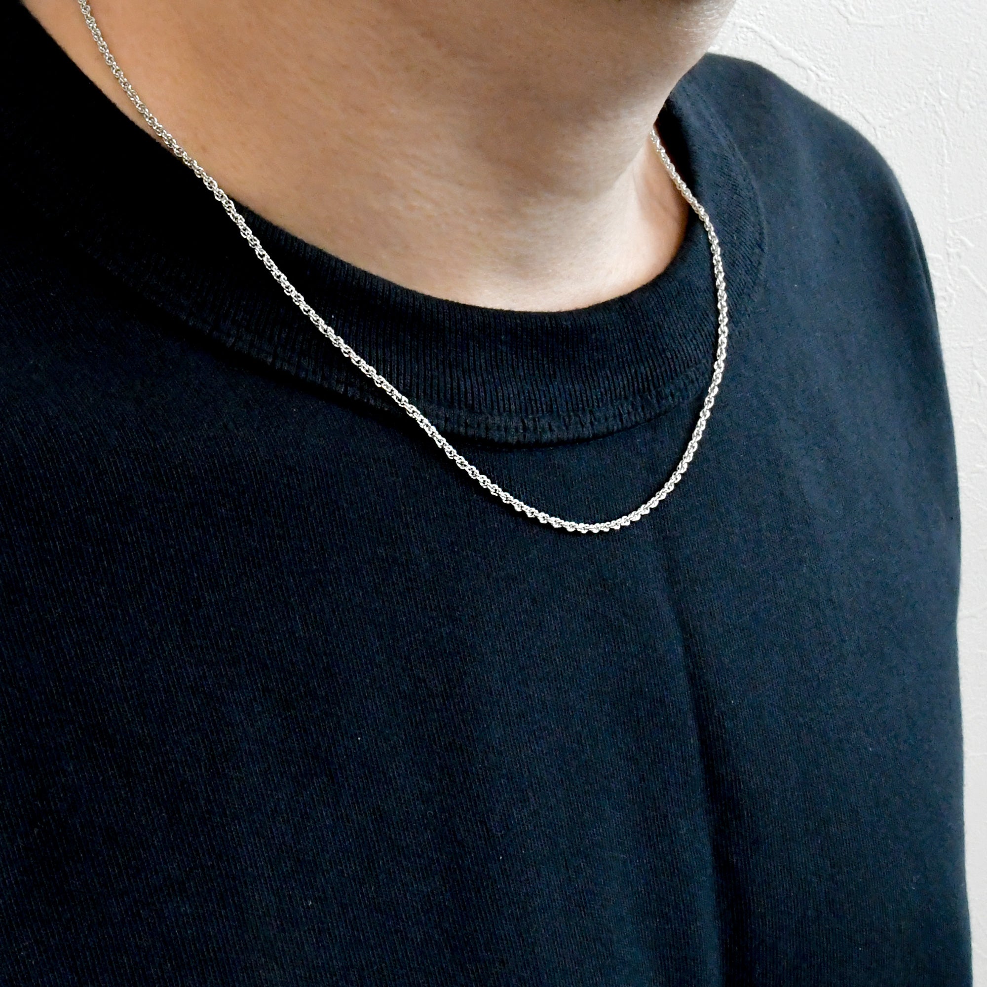 ツイスト THIN ネックレス 45cm