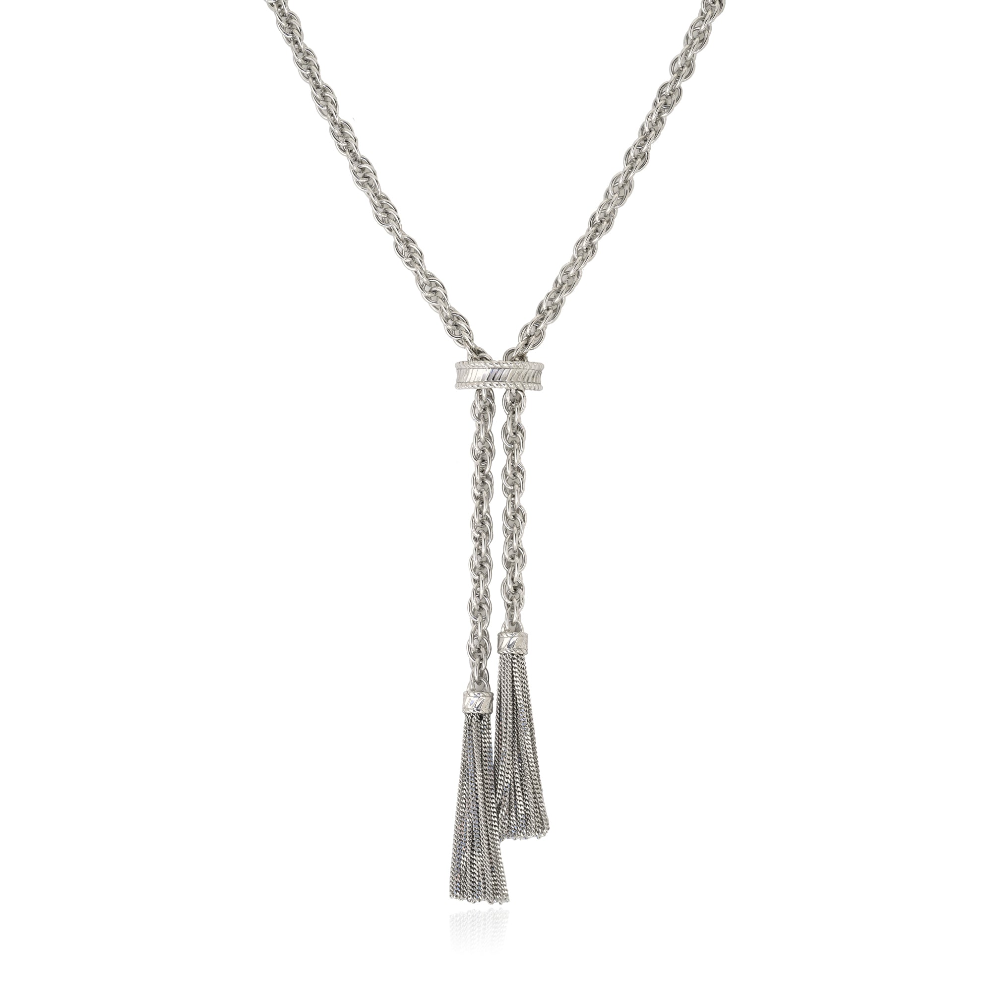 Fringe necklace